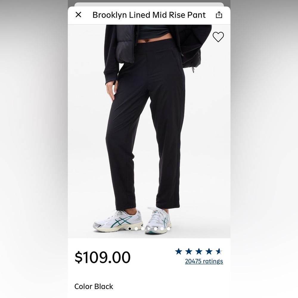 Brooklyn mid rise pant